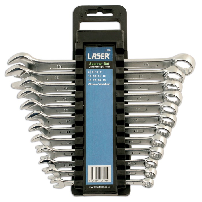 Set de 12 clés mixtes LASER AND TOOLS