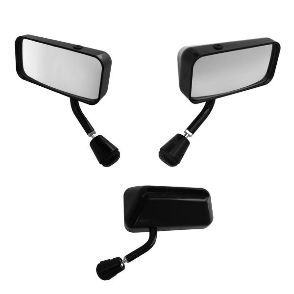 Rétroviseur LIFELINE Formula MSA droit plat Noir