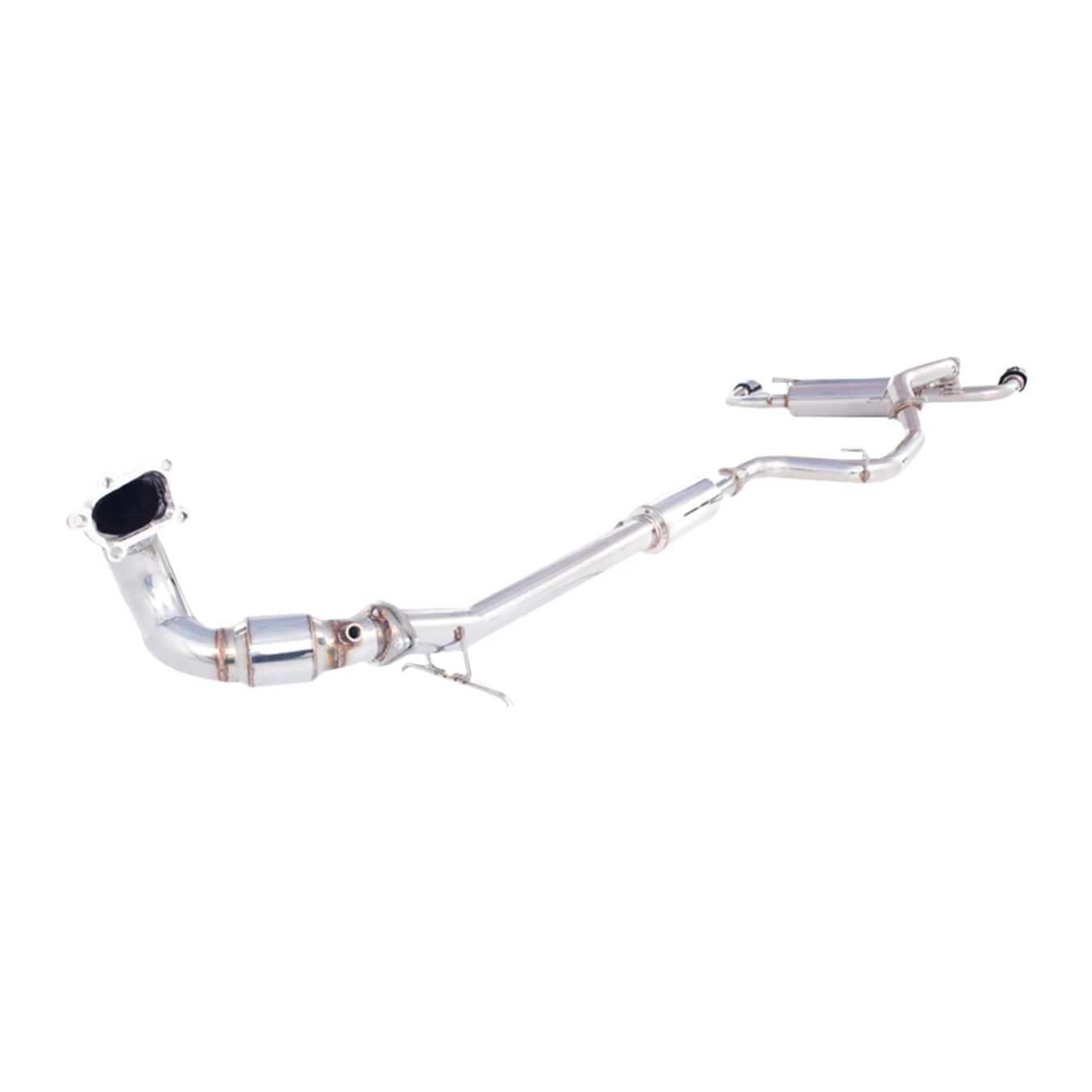 Ligne d'échappement complète inox XFORCE ES-MZ3-05-TBS