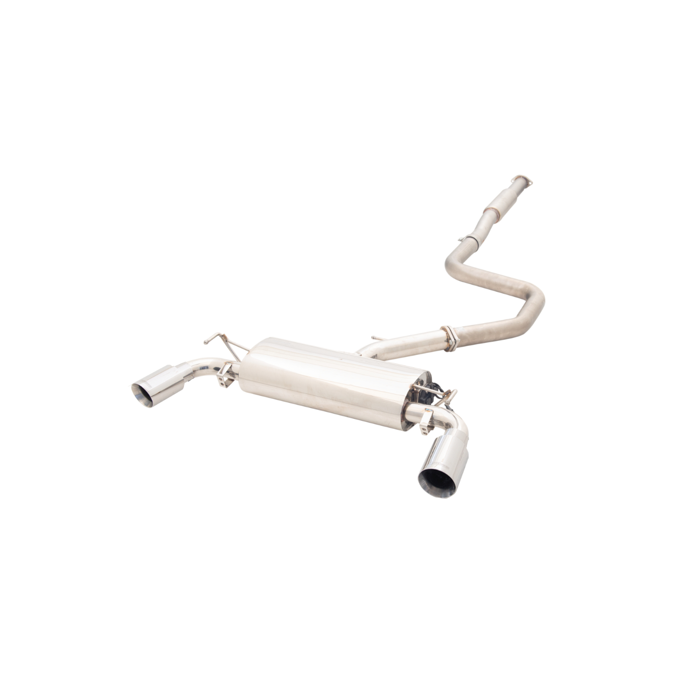 Ligne d'échappement inox à clapet XFORCE ESHY32VKCS