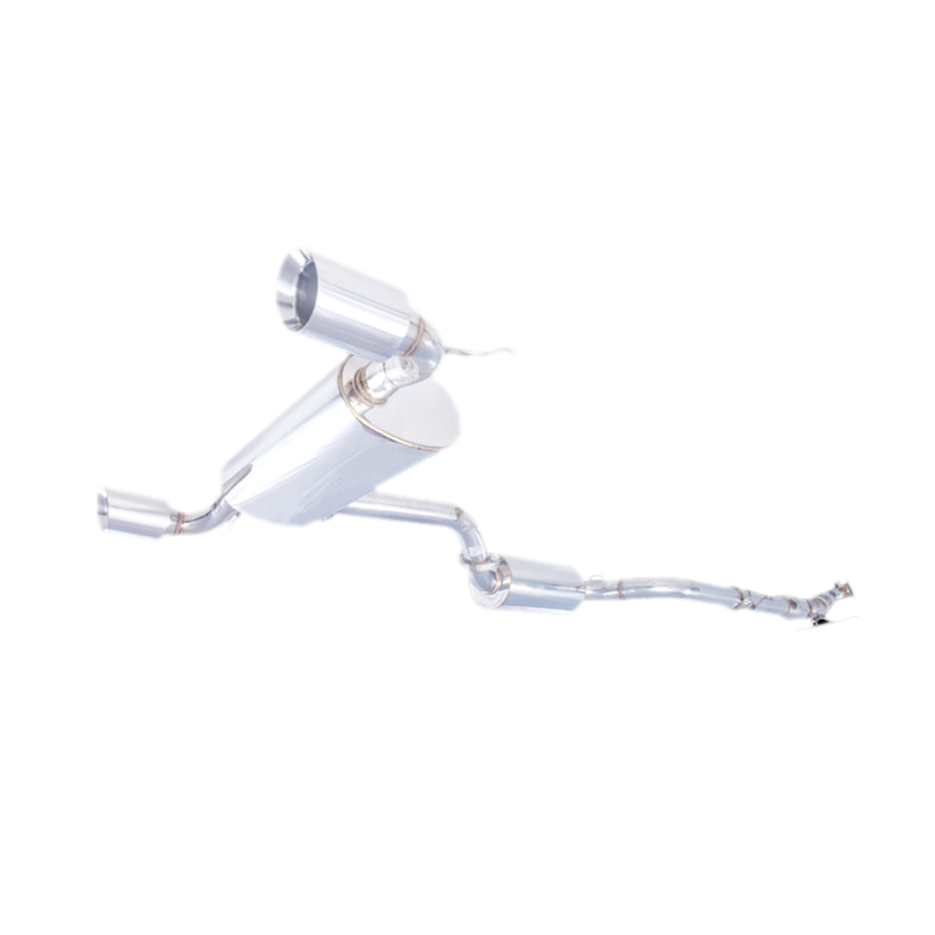 Ligne d'échappement inox XFORCE E4-FX02-CBS