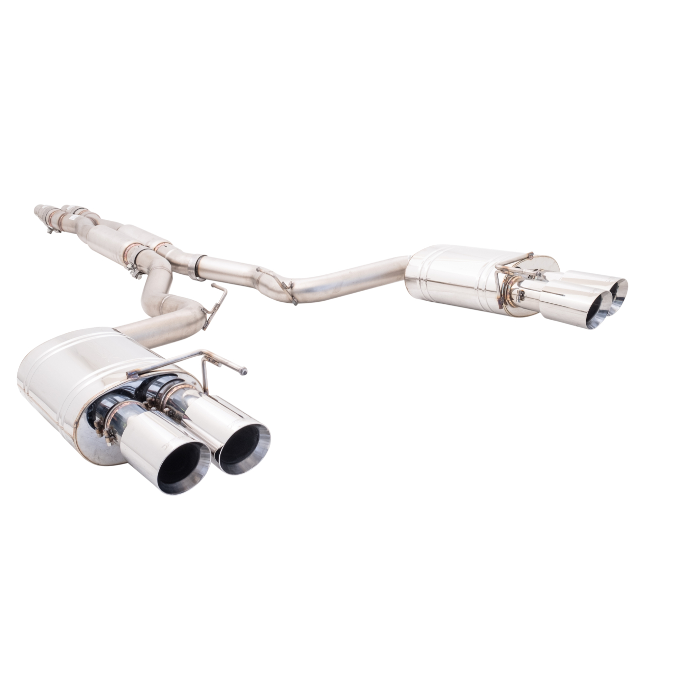 Ligne d'échappement inox XFORCE ES-FM18-CBS