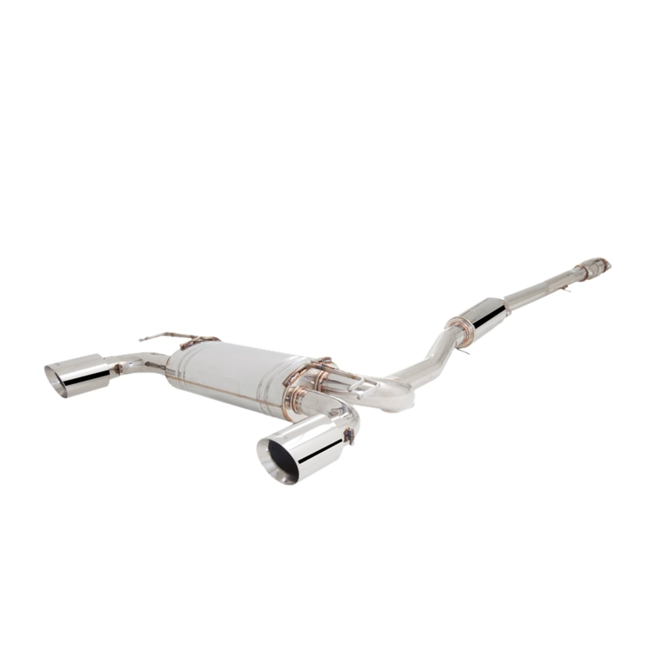 Ligne d'échappement inox XFORCE ES-ME10-CBS