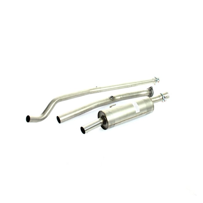 Ligne d'échappement ORECA Gr.N pour RENAULT Clio II RS Phase 1 Ø54 mm titanium