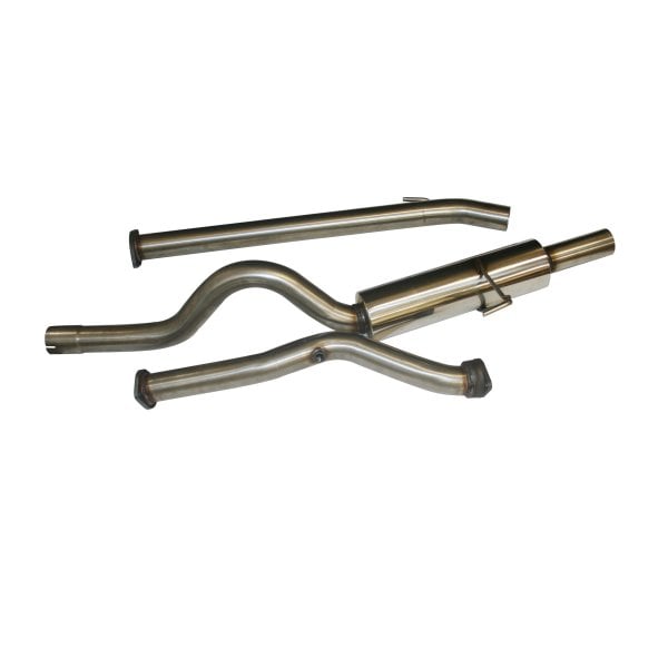 Ligne d'échappement REDSPEC Gr.N pour HONDA Integra DC2 inox