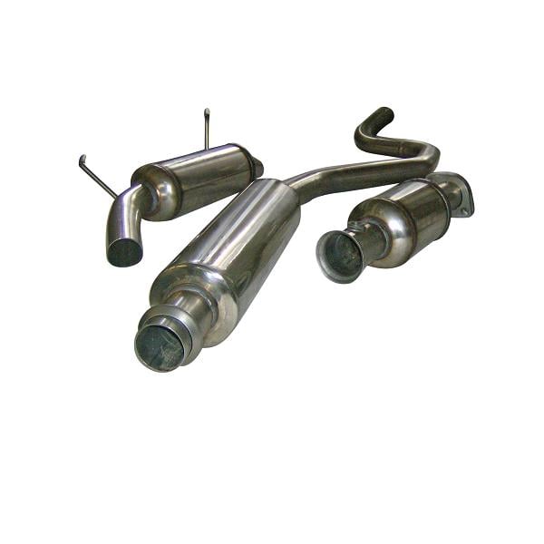 Ligne d'échappement REDSPEC Gr.N pour PEUGEOT 206 RC acier Decata