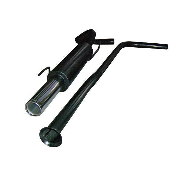 Ligne d'échappement REDSPEC Gr.N pour RENAULT Clio 16V acier