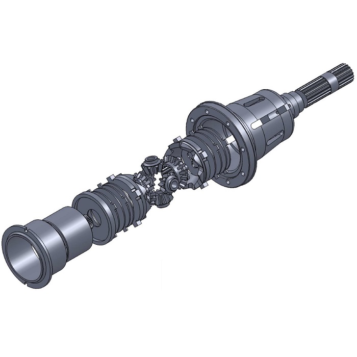 Autobloquant à disques boîte JB3 2ème génération (idem JC5)