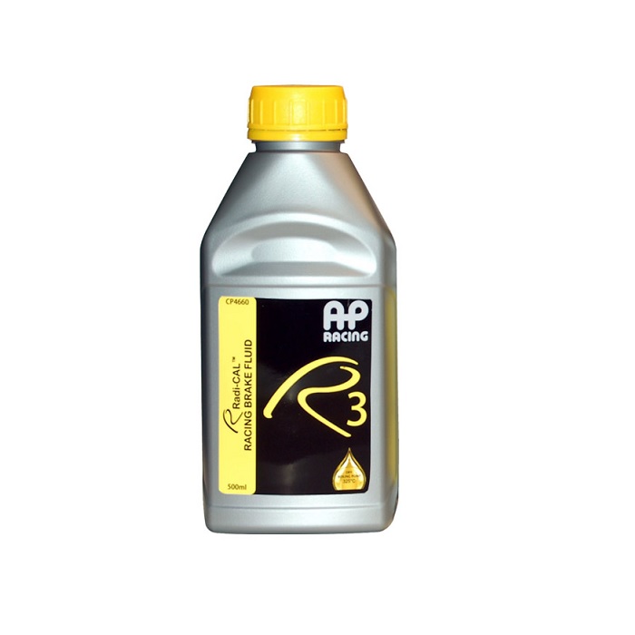 Liquide de frein AP RACING RADI CAL R3 DOT4 non miscible 500ML
