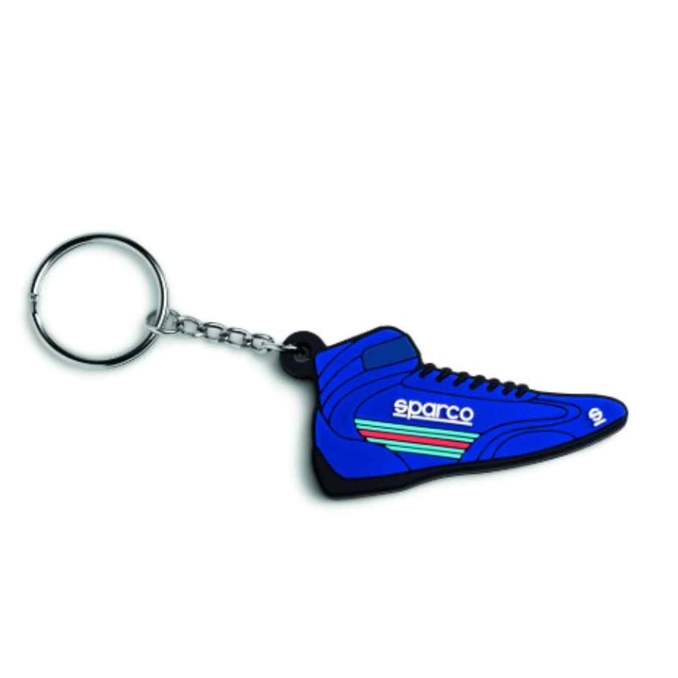 Lot De 10 Porte-Clés MARTINI Bottines Bleu