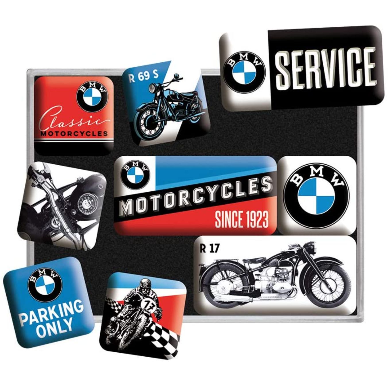 Magnets RETRO BRANDS BMW Moto