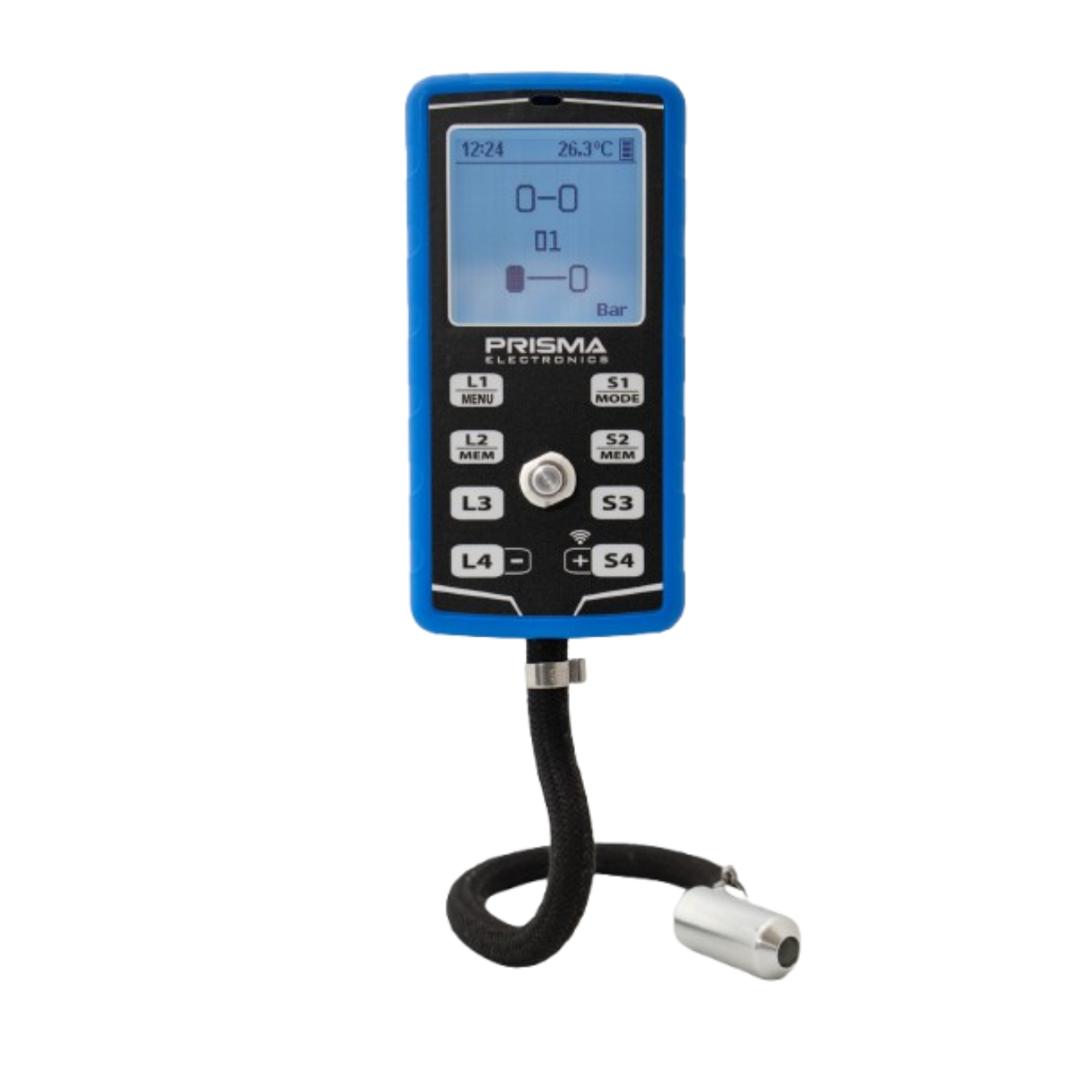 Manomètre PRISMA HPM5 de pression de pneus + Chronomètre intégré