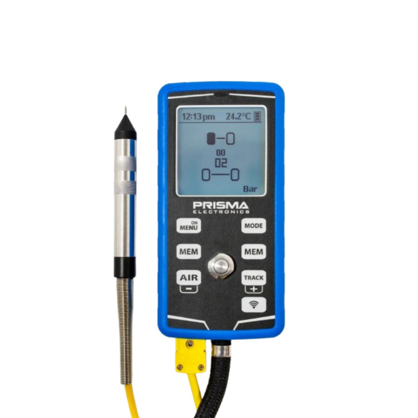 Manomètre PRISMA HPM5 de pression de pneus + Pyromètre à aiguille et infrarouge