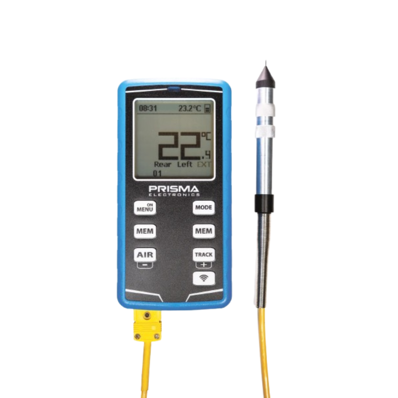 Manomètre PRISMA HPM5 de pression de pneus + Pyromètre à aiguille