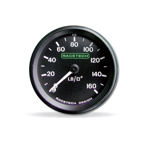 Manomètre de pression d'huile 0/10bars Depo racing