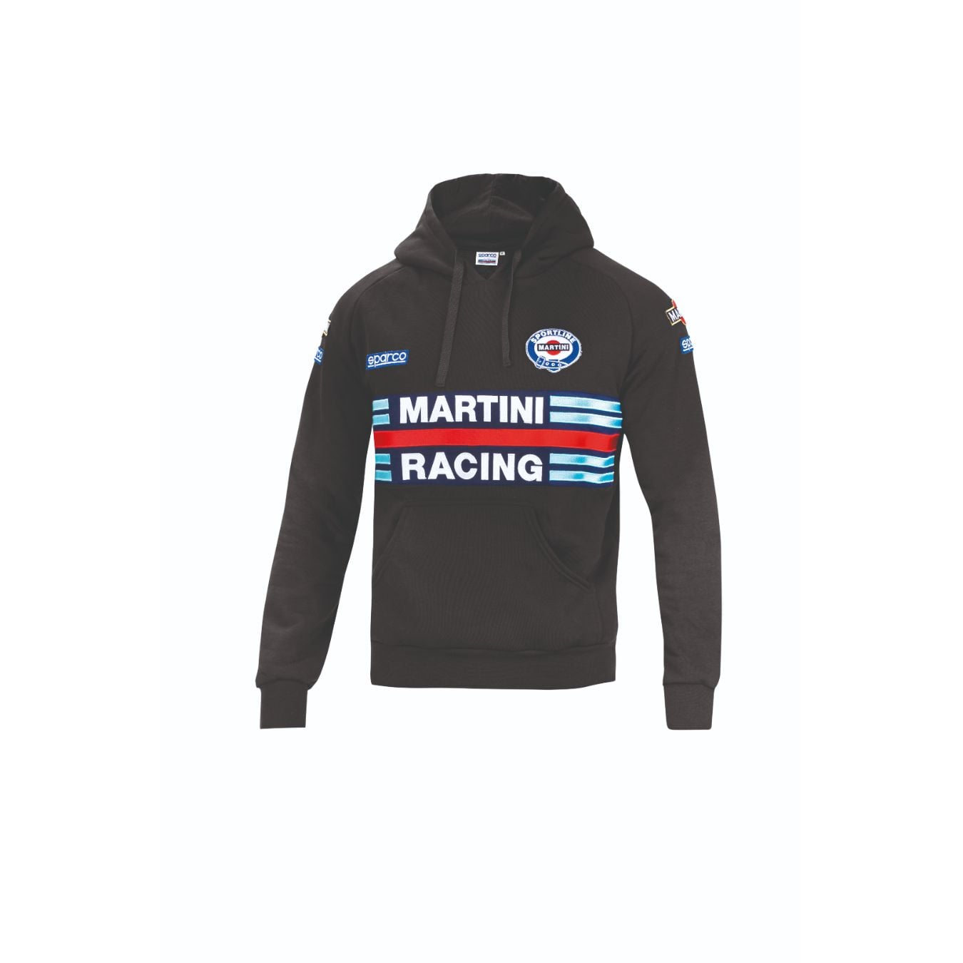 Sweat à capuche MARTINI RACING noir pour homme taille S