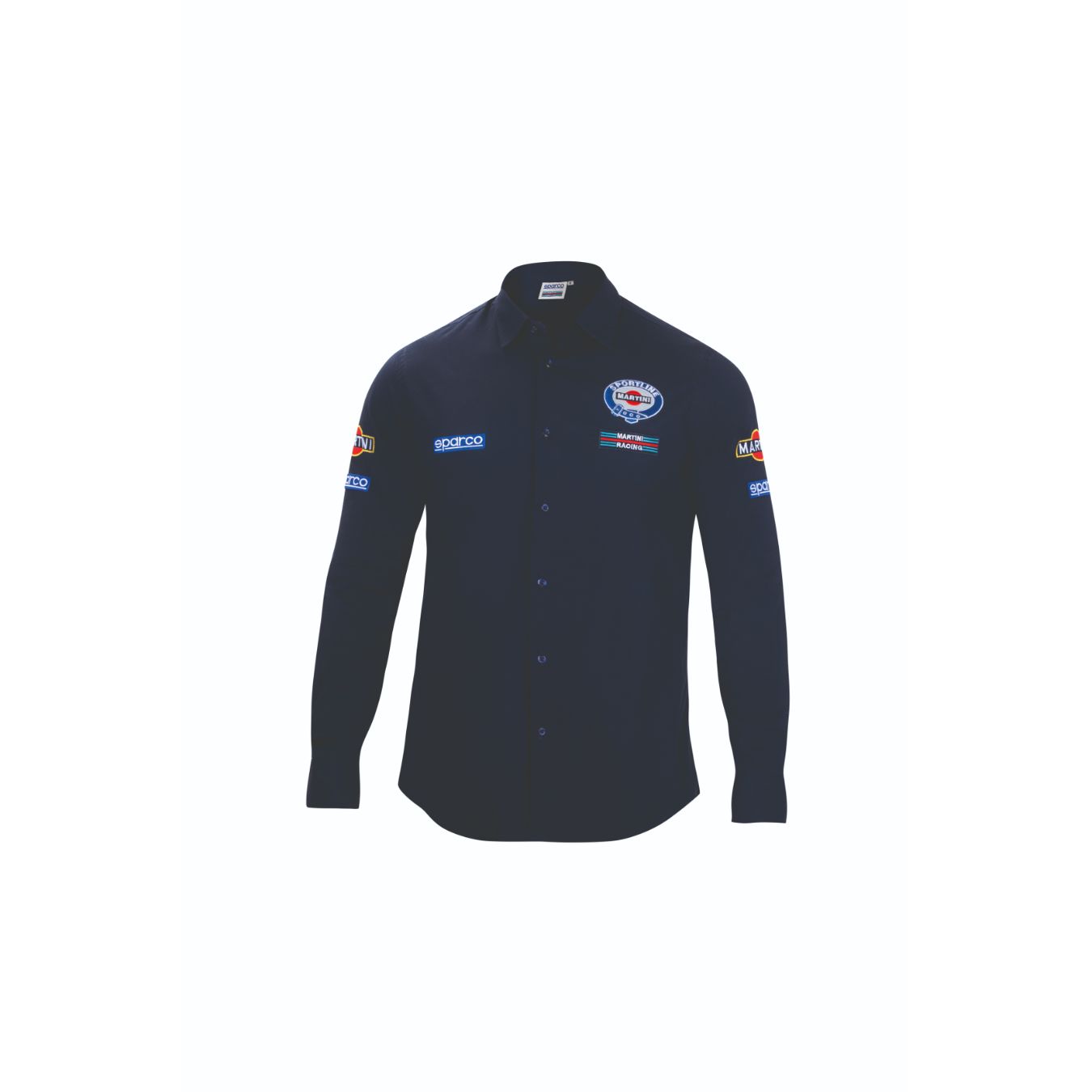 Chemise manches longues MARTINI RACING bleu pour homme