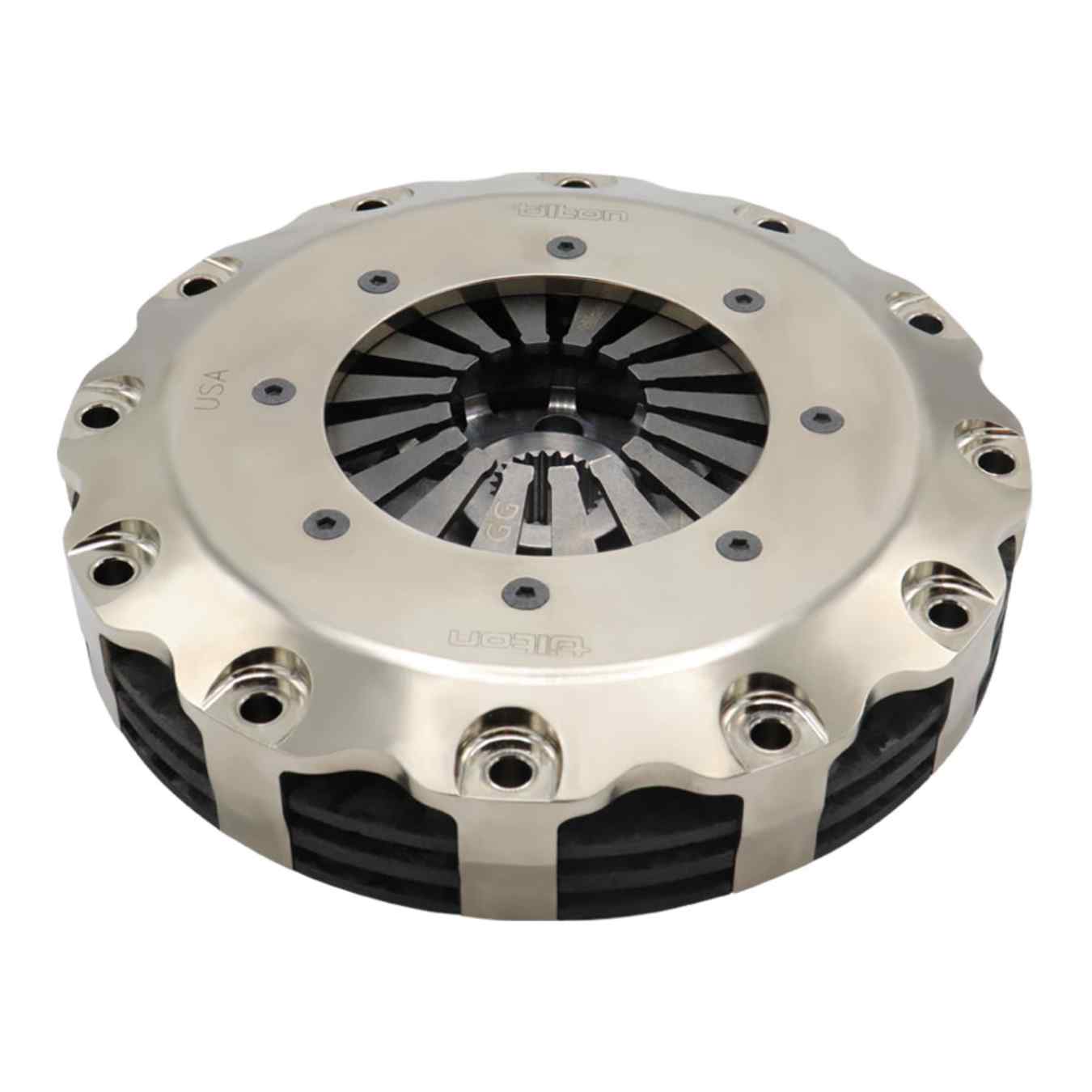 Mécanisme d'embrayage 2 disque(s) D184 mm Carbone Tilton 6572USBF-S