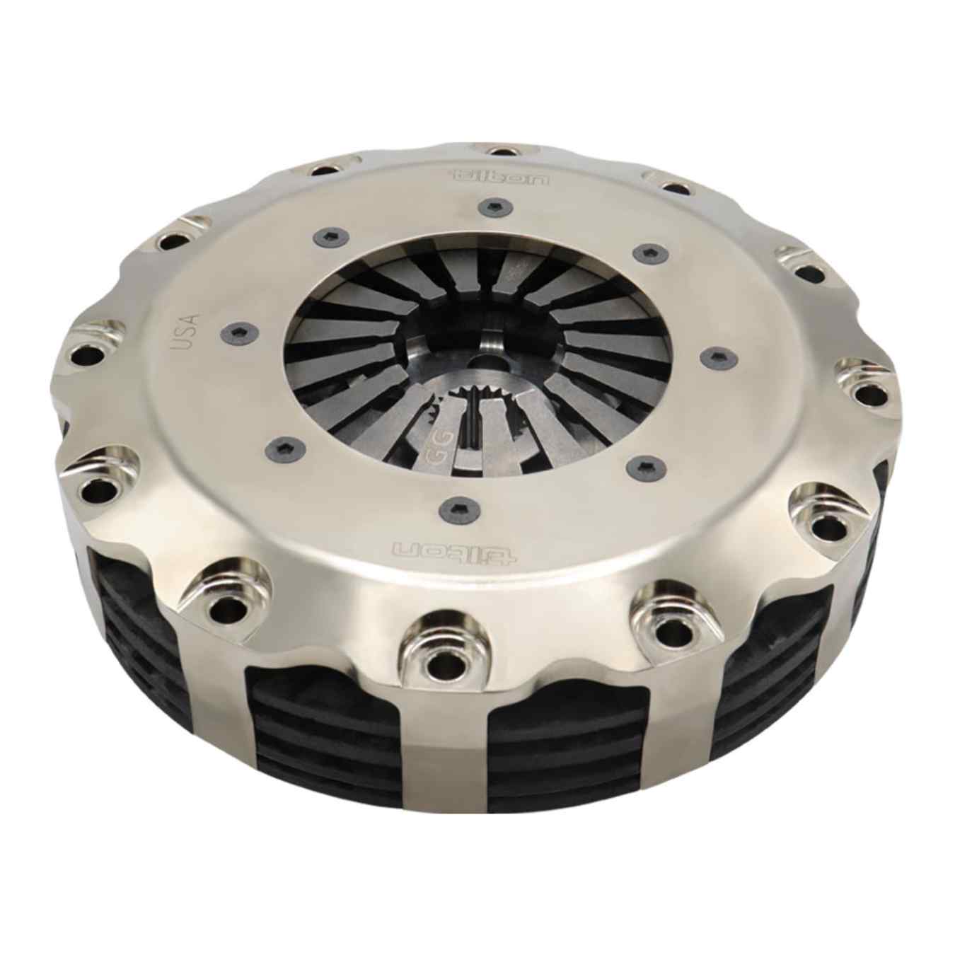 Mécanisme d'embrayage 3 disque(s) D184 mm Carbone (Orange) Tilton 6573USORA-S