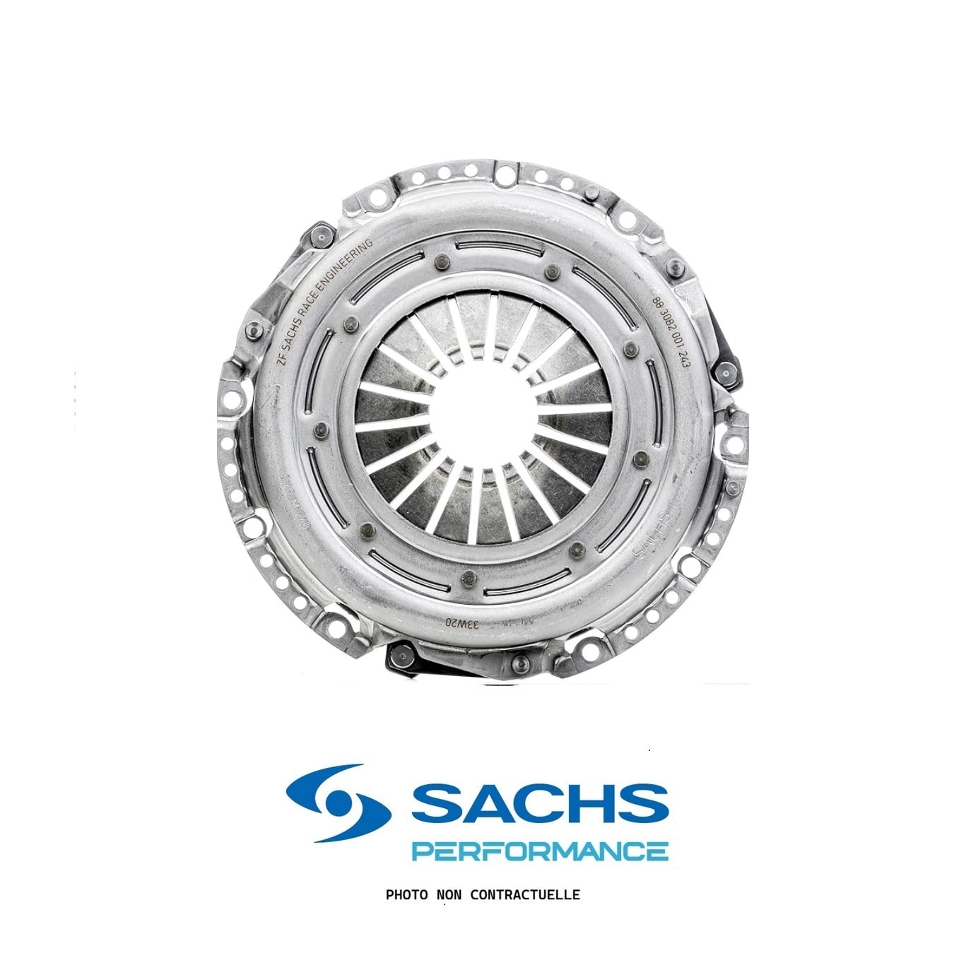 Mécanisme d'embrayage renforcé SACHS PERFORMANCE diamètre 240 mm - 883082999781