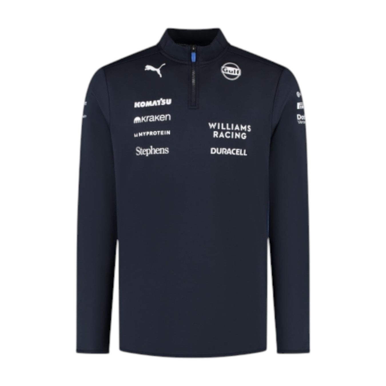 Midlayer 1/4 Zip Williams Racing Mid Navy Homme