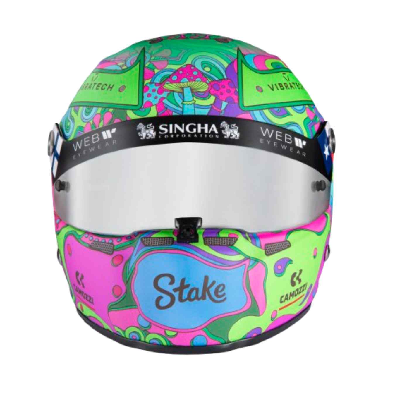 Miniature 1/2 Casque STILO Valtteri Bottas GP Special F1 Saison 2024