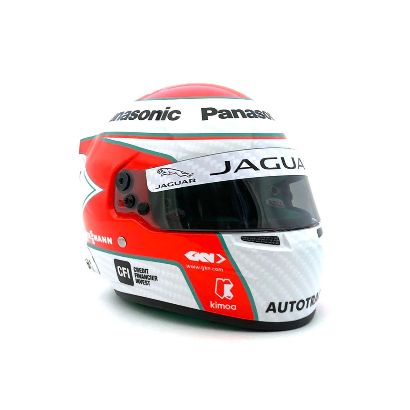 Miniature casque BELL Nelson Piquet Junior 2019 - Echelle 1:2