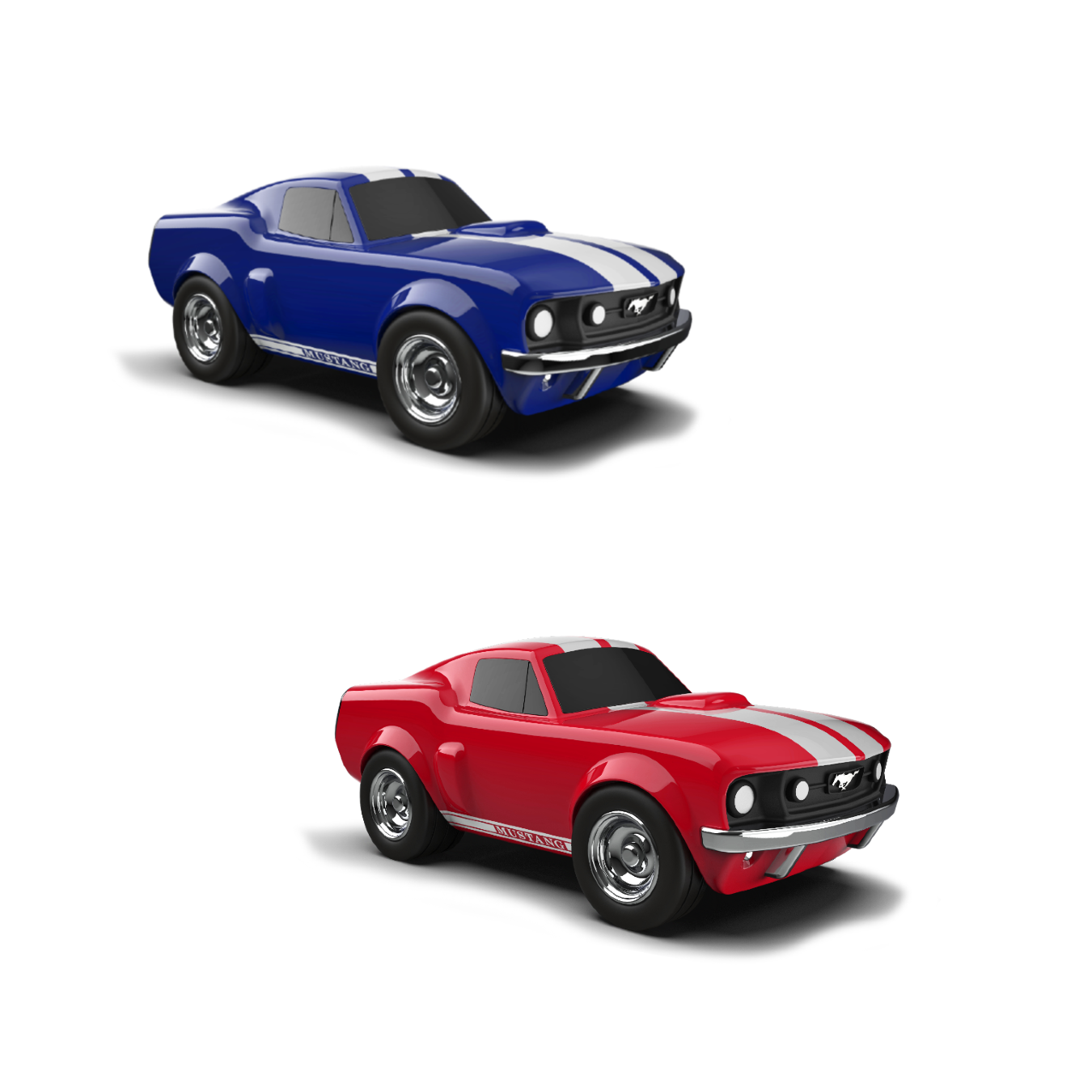 Miniature Racing Car Ford Mustang