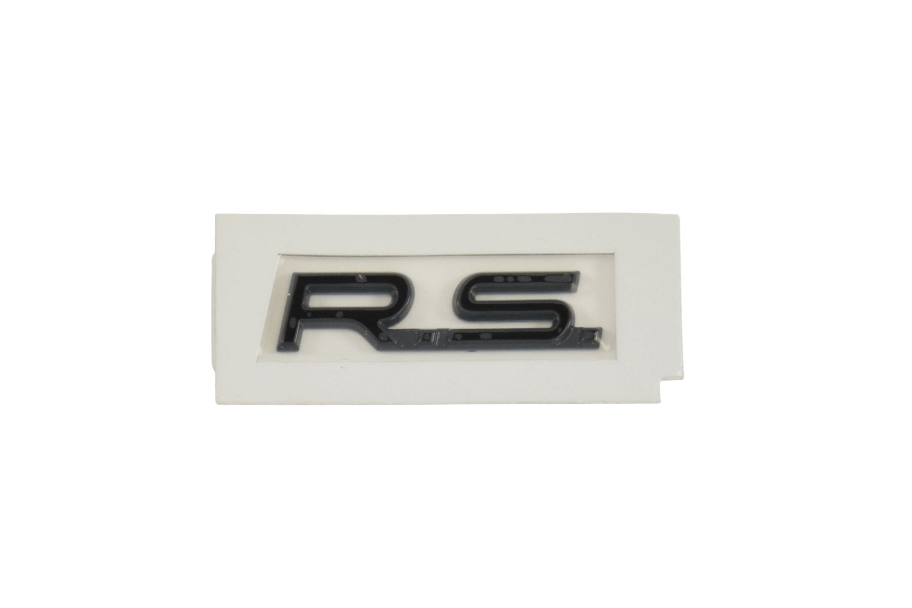 Monogramme arrière R.S. noir Clio IV R.S.18