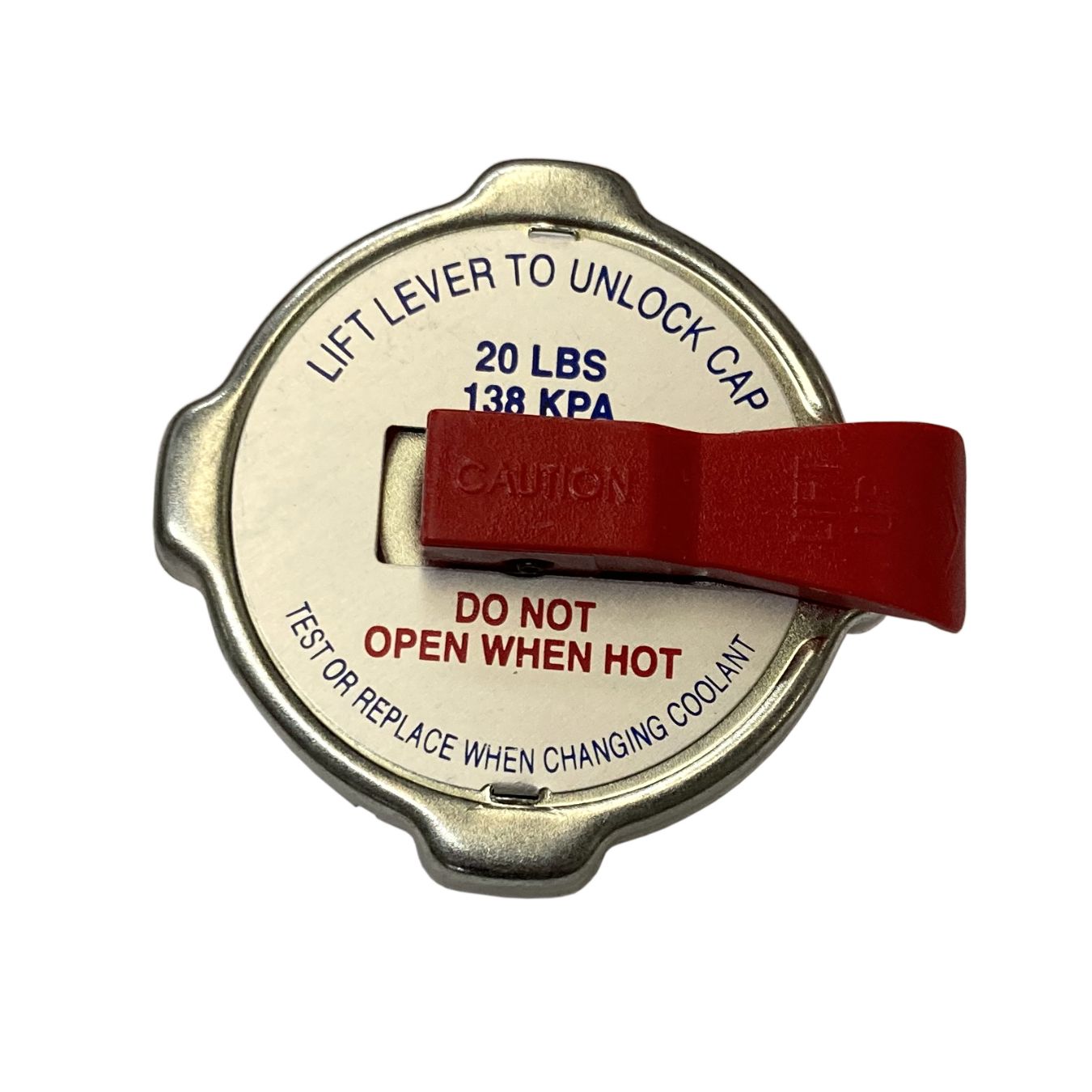 Bouchon radiateur MOTORAD avec levier tarage 18-22lbs