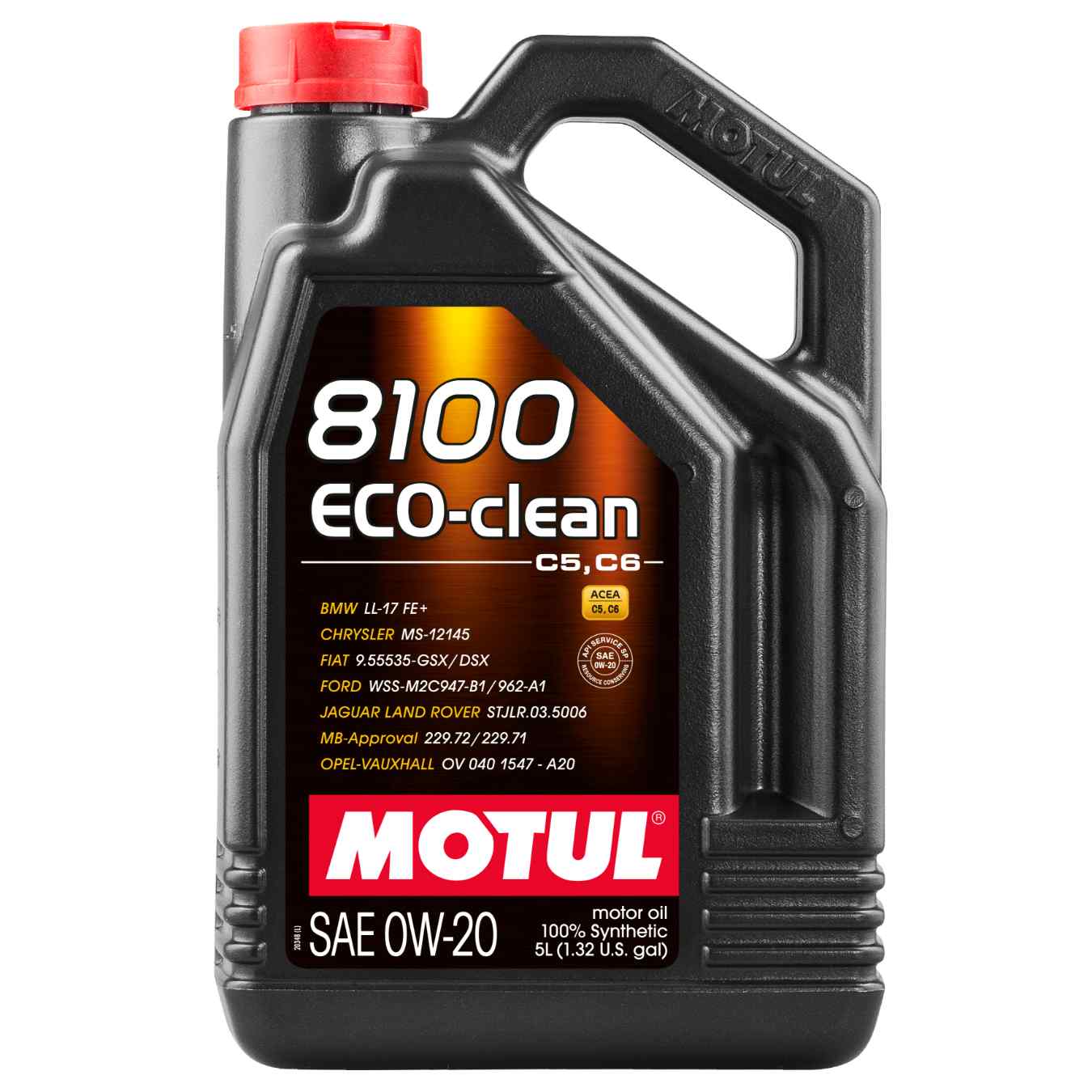 Huile moteur MOTUL 8100 Eco-Clean 0W20 5L