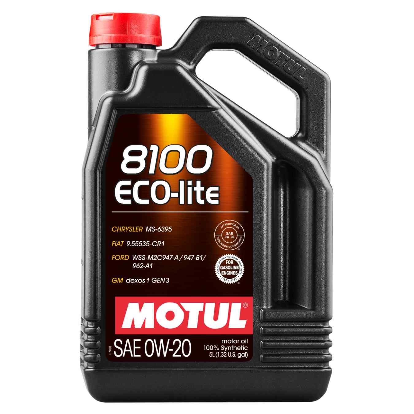Huile moteur MOTUL 8100 Eco-Lite 0W20 5L