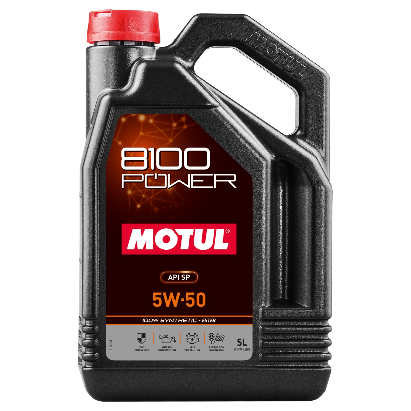 Huile moteur MOTUL 8100 POWER 5W50 5L