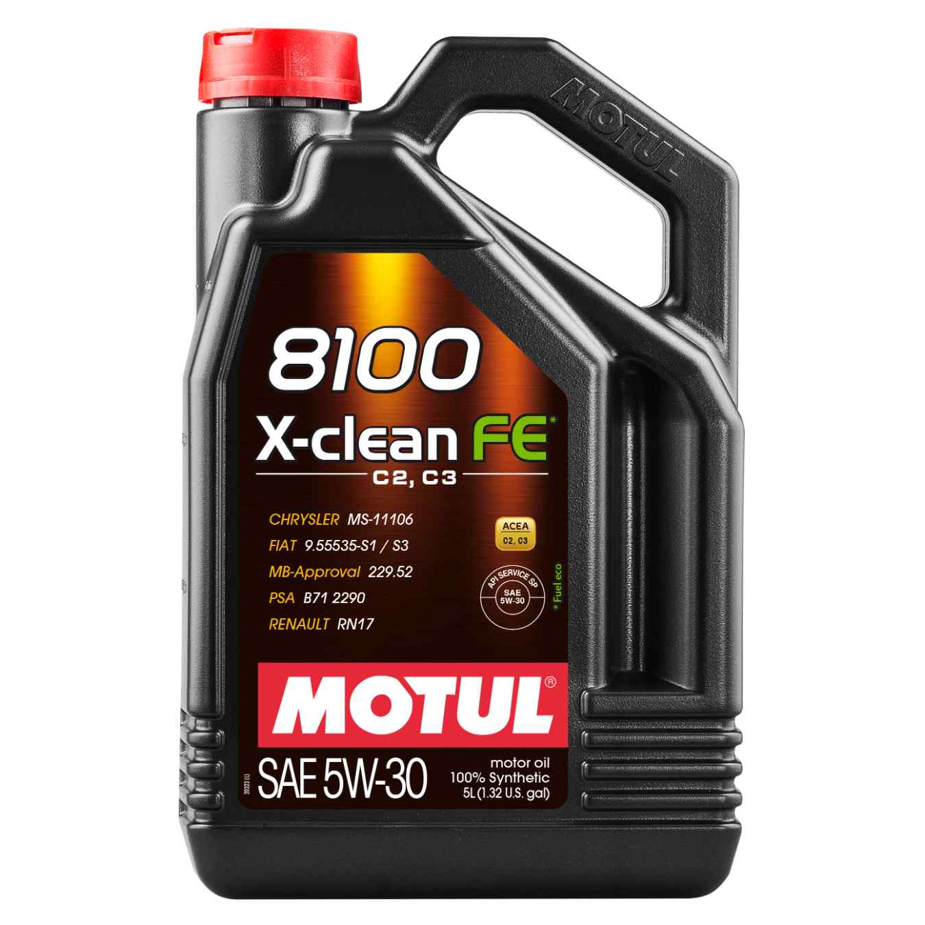 Huile moteur MOTUL 8100 X-Clean FE 5W-30 5L