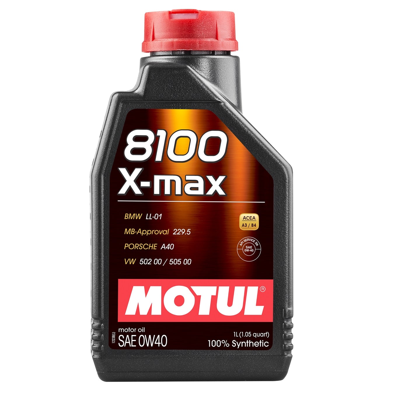 Huile moteur MOTUL 8100 X-MAX 0W40 1L