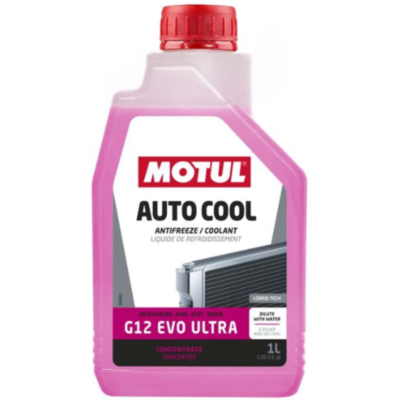 Liquide de Refroidissement MOTUL Auto Cool G12 EVO Ultra 1L