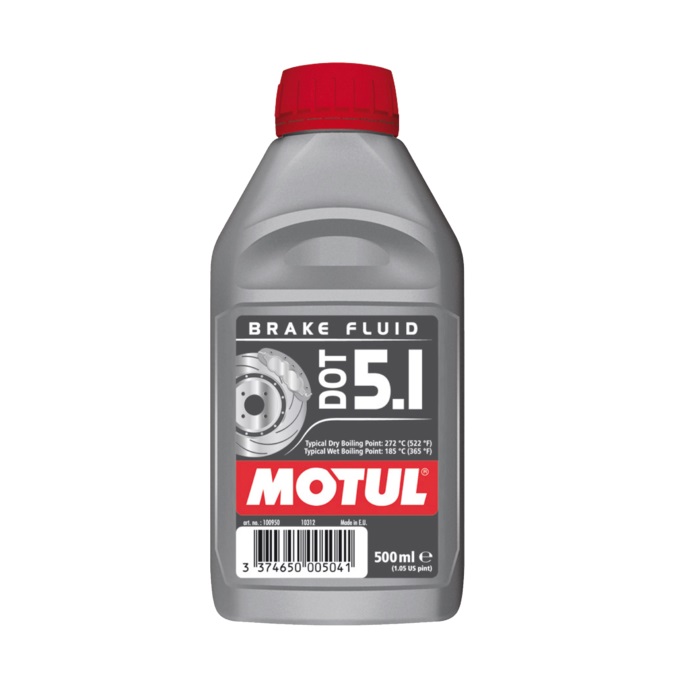 Liquide de frein MOTUL DOT5.1 miscible 500ML