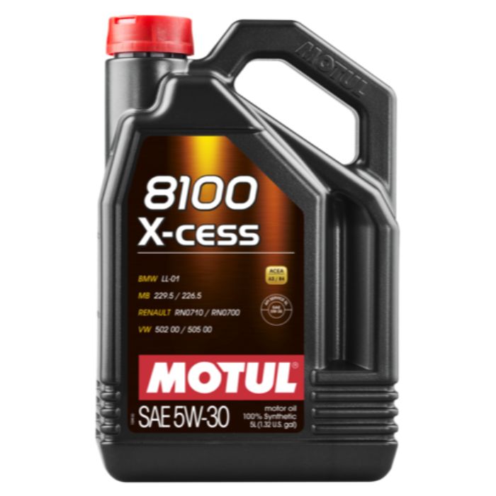 Huile moteur MOTUL 8100 X-Cess 5W30 5L