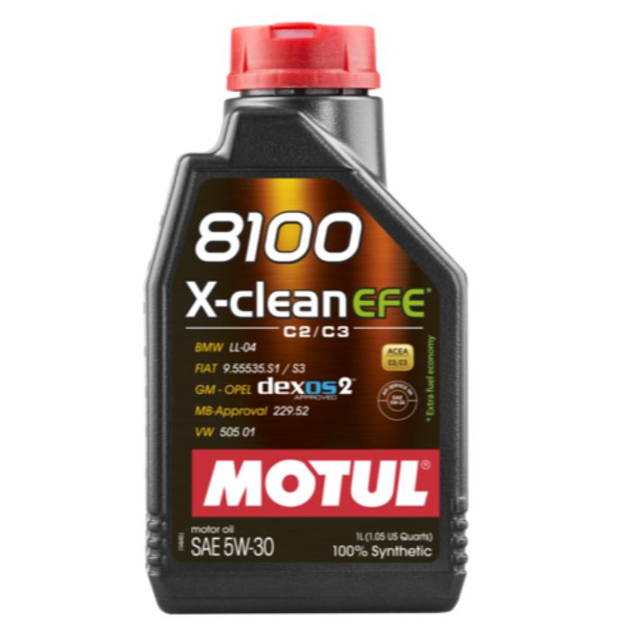 Huile moteur MOTUL 8100 X-Clean EFE 5W30 1L