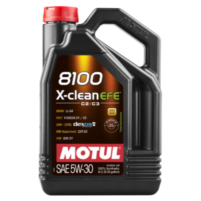 Huile moteur MOTUL 8100 X-Clean EFE 5W30 5L