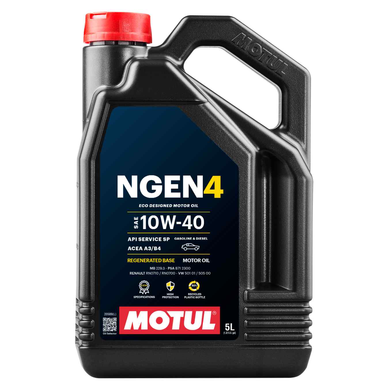 Huile moteur MOTUL NGen 4 10W-40 5L