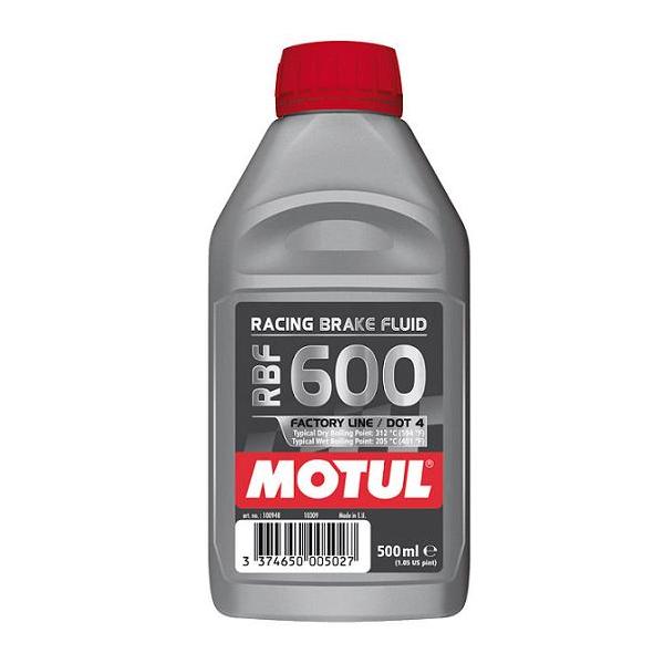 Liquide de frein MOTUL RBF 600 DOT4 non miscible 500ML
