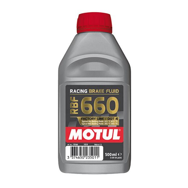 Liquide de frein MOTUL RBF 660 DOT4 non miscible 500ML