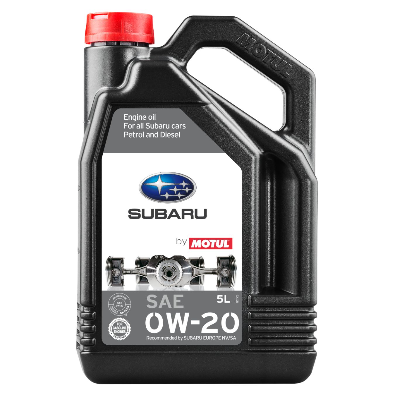Huile moteur MOTUL SUBARU 0W20 5L