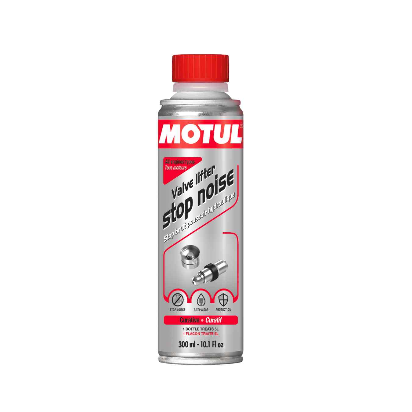 Additif d'huile moteur MOTUL Valve Lifter Stop Noise 300ml
