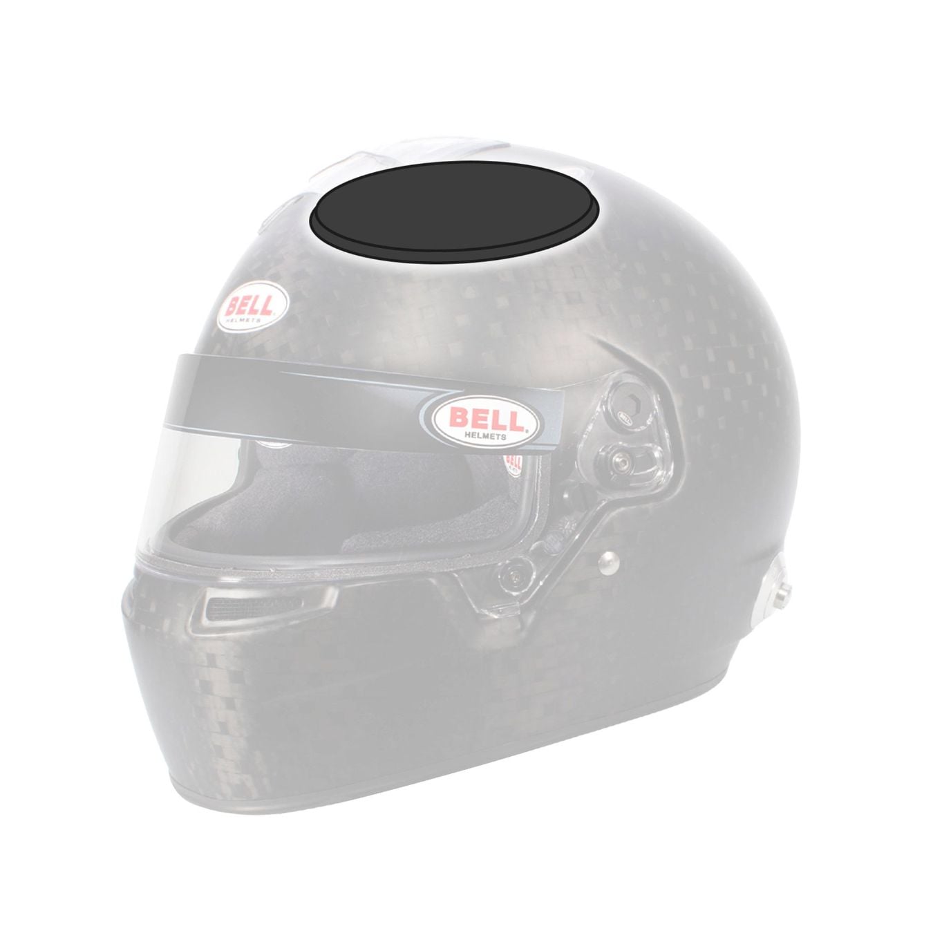 Mousse intérieure supérieure pour casque BELL