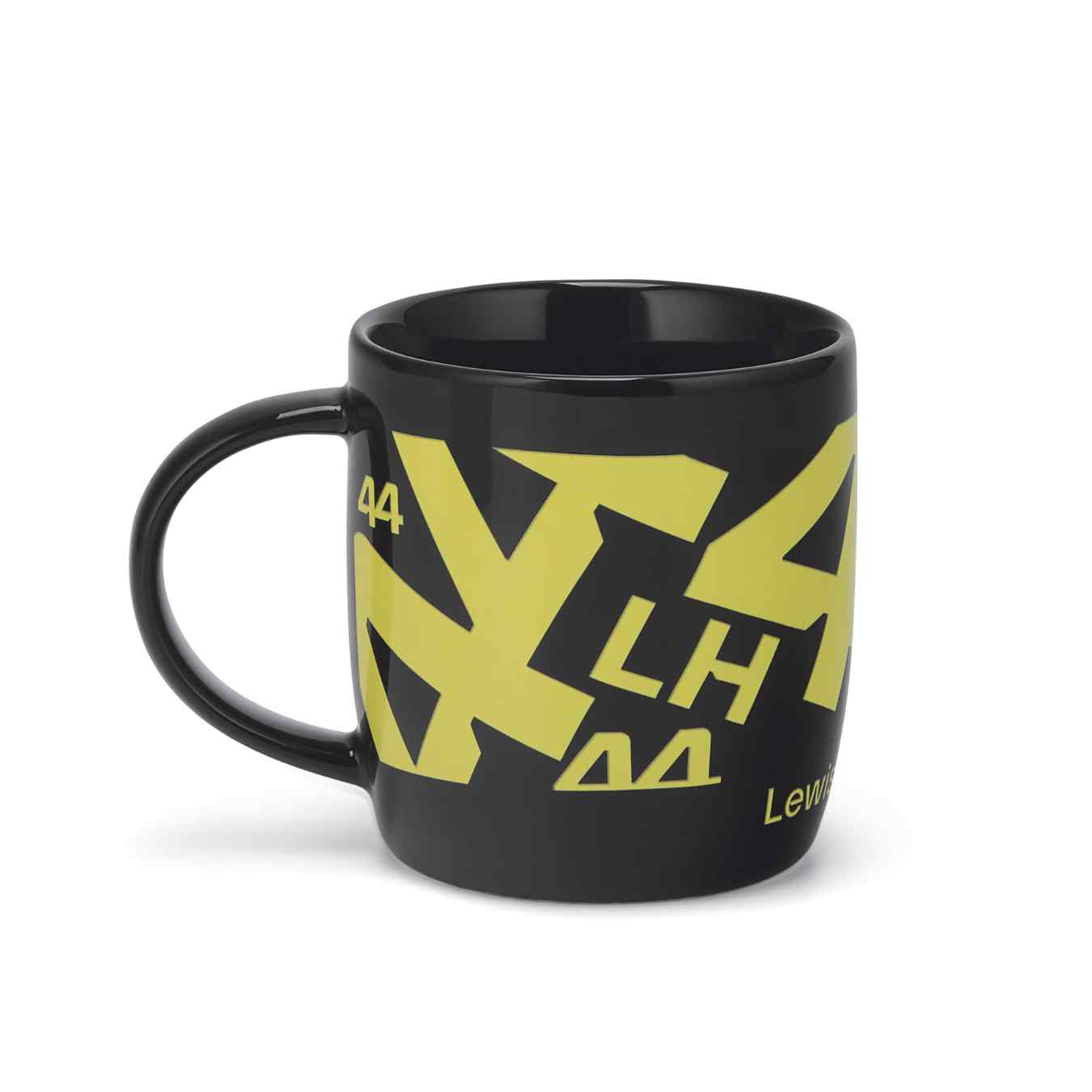 Mug MERCEDES AMG Lewis Hamilton Jaune 330 mL MGP24_MUG_DLH