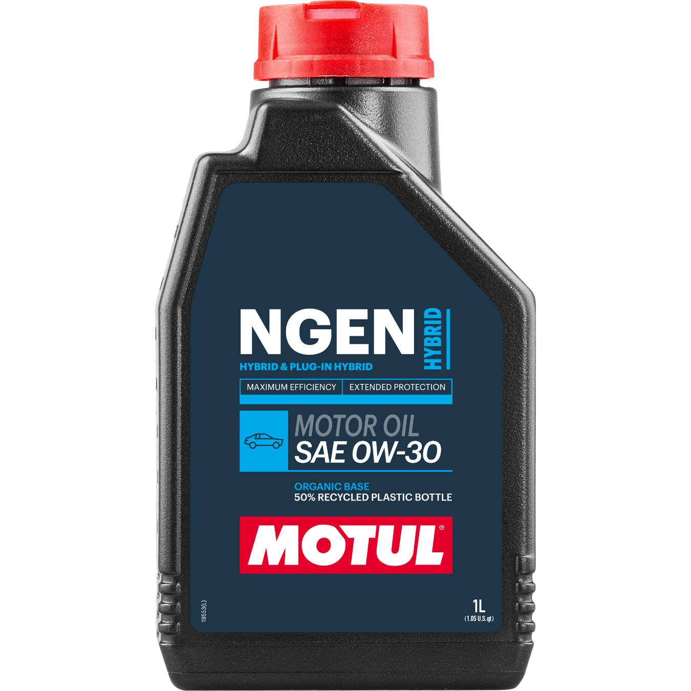Huile moteur MOTUL NGEN HYBRID 0W30 1L