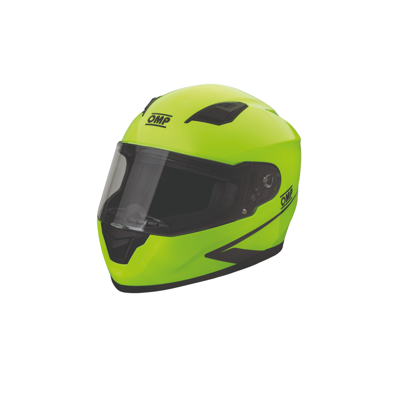 Casque de karting fermé OMP CIRCUIT EVO jaune