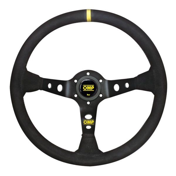 Volant OMP Corsica diamètre 350 peau retournée
